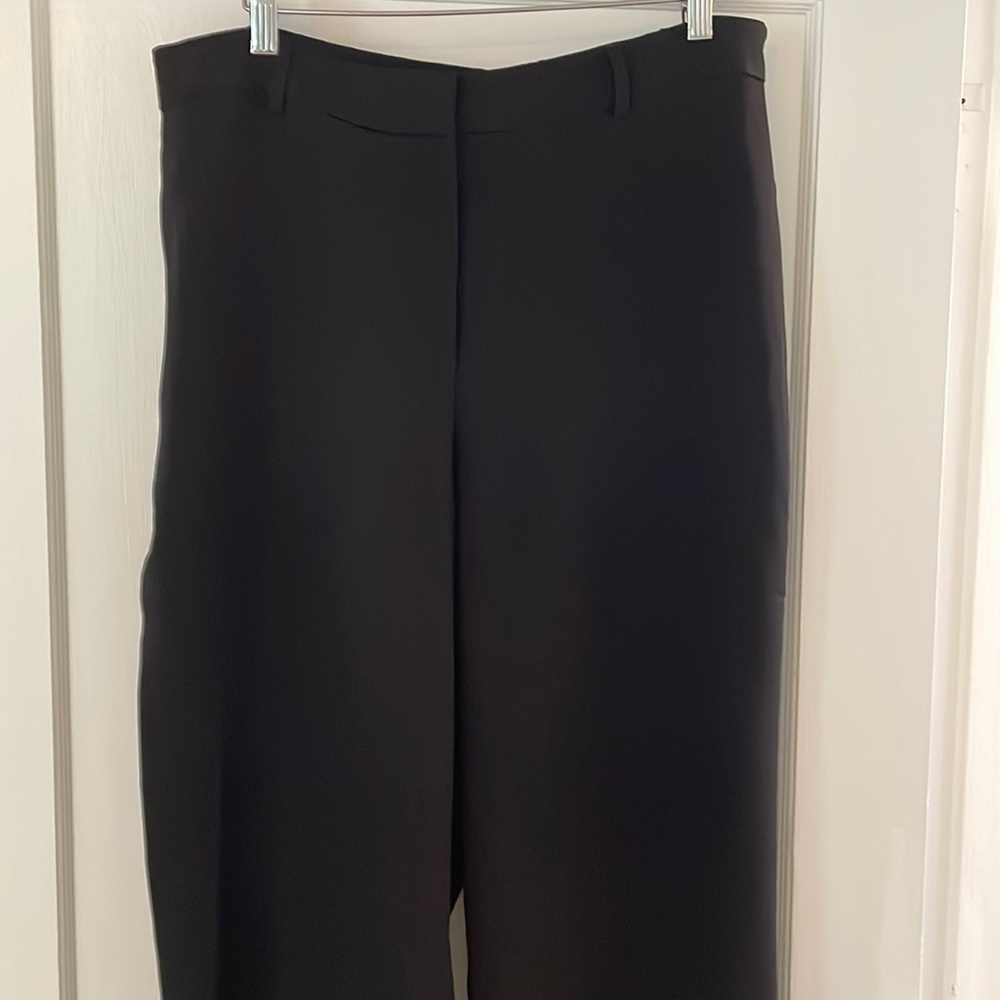 Wide leg crop pants